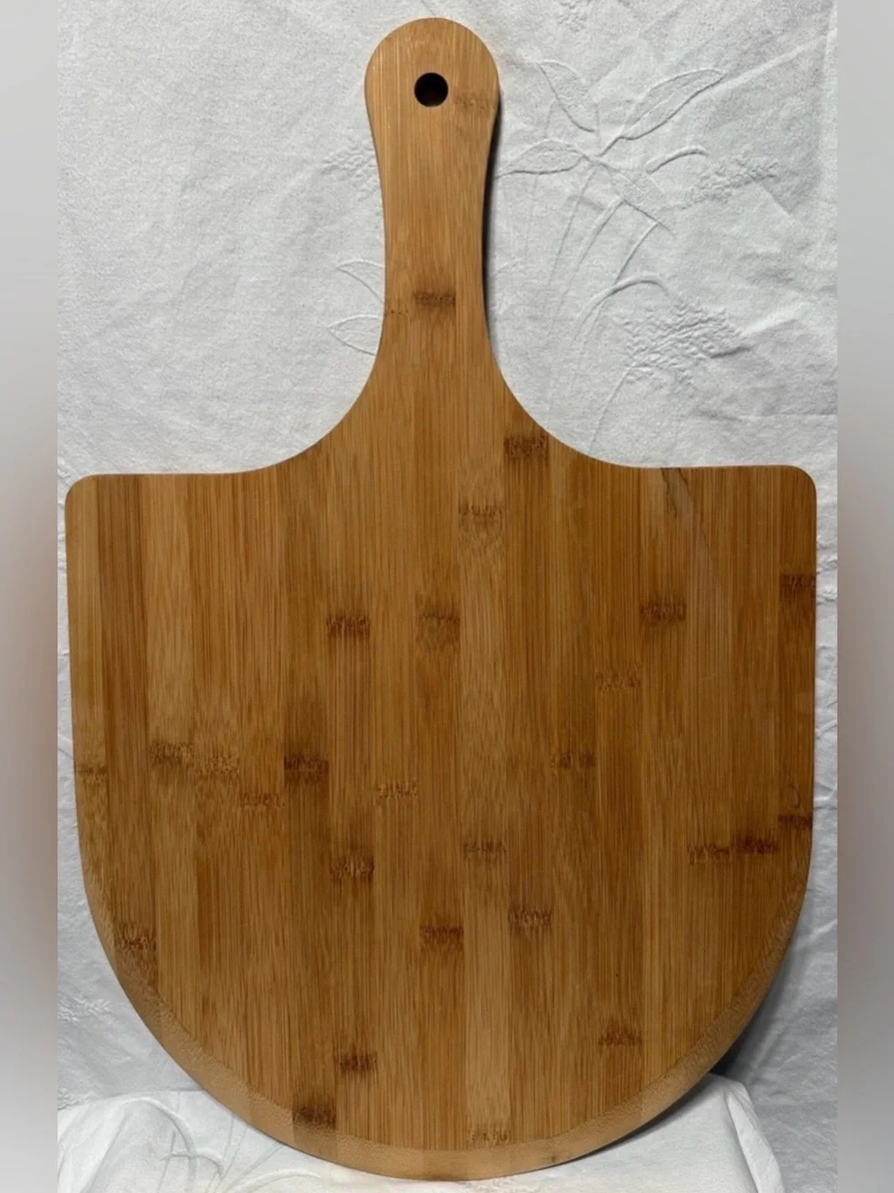 Bamboo Pizza Peel with Handle - Natural Bamboo NWOT